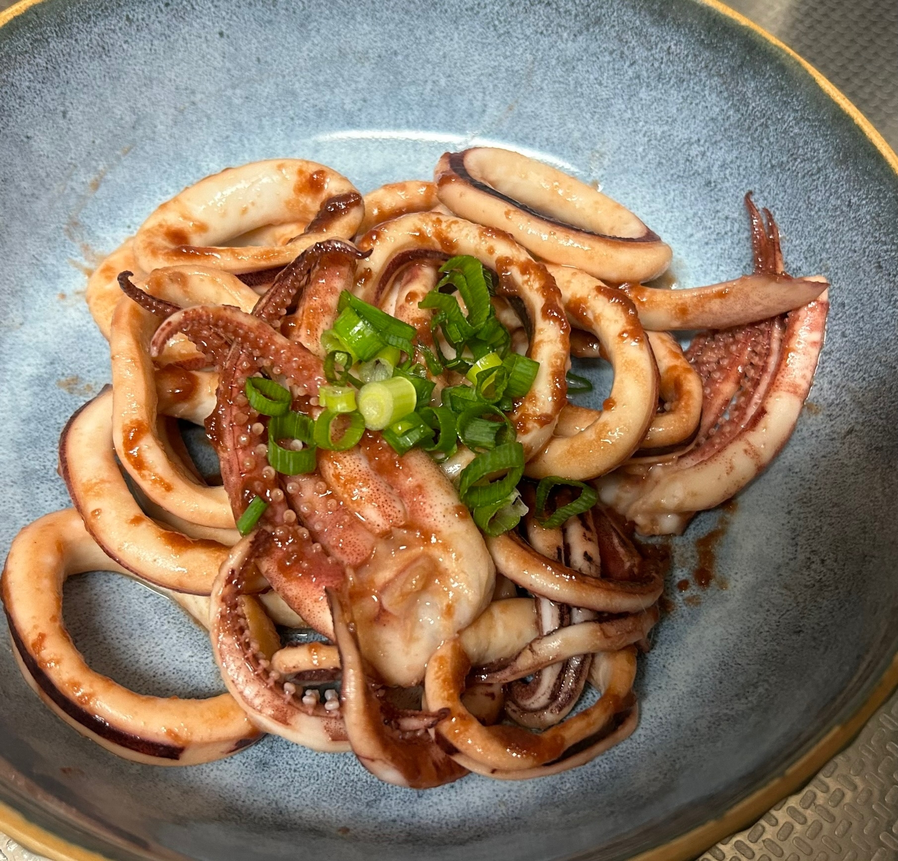 *スルメイカの照り焼き*