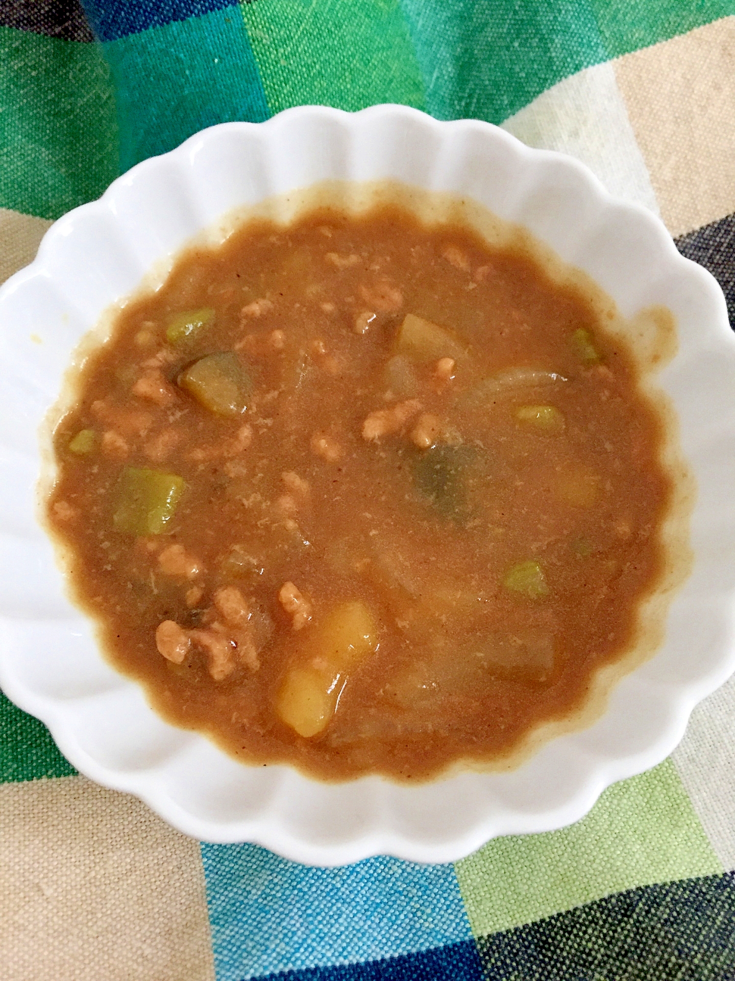 茄子とひき肉のカレー★