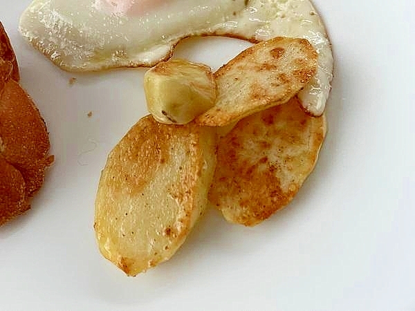 朝食のサイドに!ポテトのコンソメ揚げ焼き