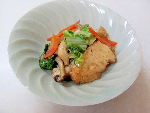 厚揚げとベか菜の甘辛炒め＊ レシピ・作り方 by ぶるぶるらぶ - 楽天レシピ