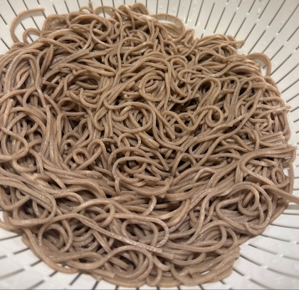 乾麺でもお蕎麦屋さんの味！ざる蕎麦の茹で方・コツ