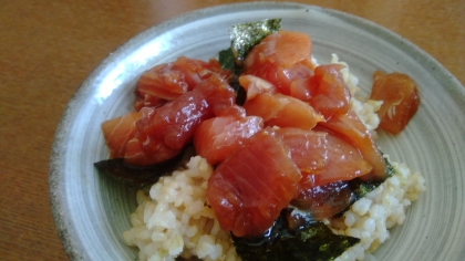 10/10マグロの日♪マグロ丼食べよ\(^o^)/