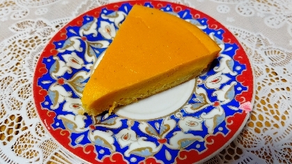 しっとり滑らか♡南瓜のチーズケーキ