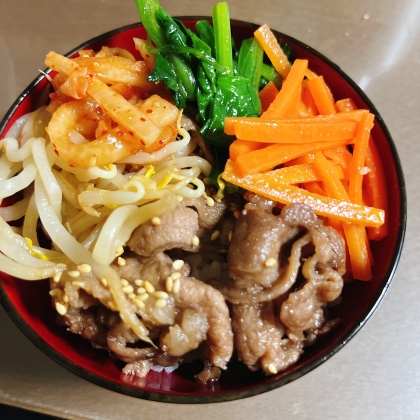 牛肉の味付け好みです＊
野菜もたくさん食べられて、とても美味しかったです！