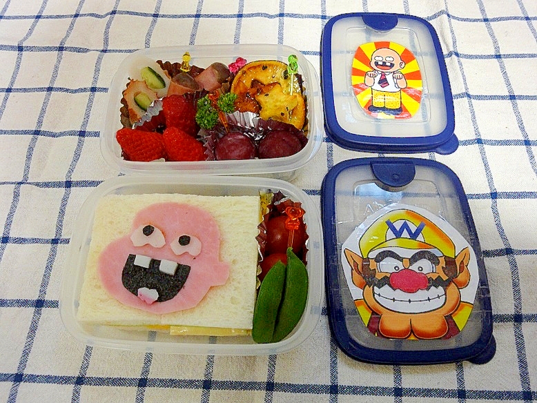 うちのキャラ弁当 ついでにとんちんかん 抜作先生 レシピ 作り方 By おいしんぼ 楽天レシピ