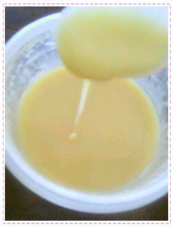 レンジで作る　バター練乳クリーム（スプレッド）