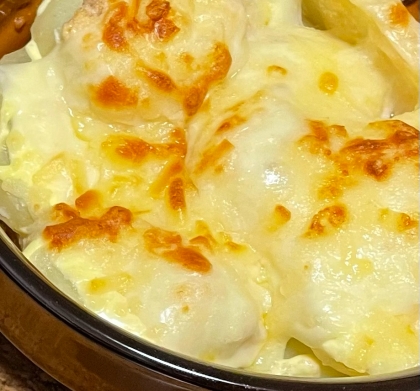 新じゃが芋の明太子マヨネーズ焼き