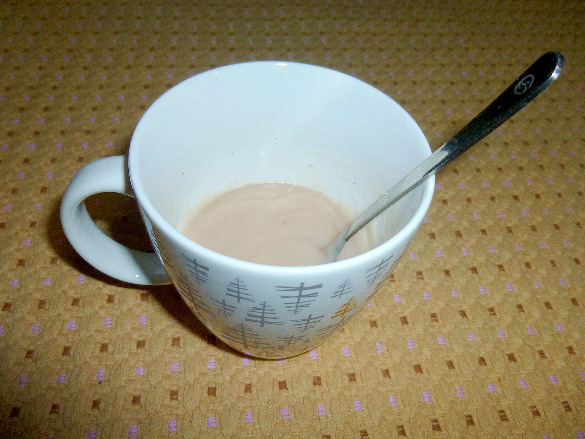 旦那と子供が寝た後で とろとろ白いココア レシピ 作り方 By 4045g 楽天レシピ