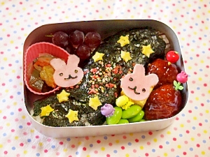 キャラ弁！七夕弁当☆