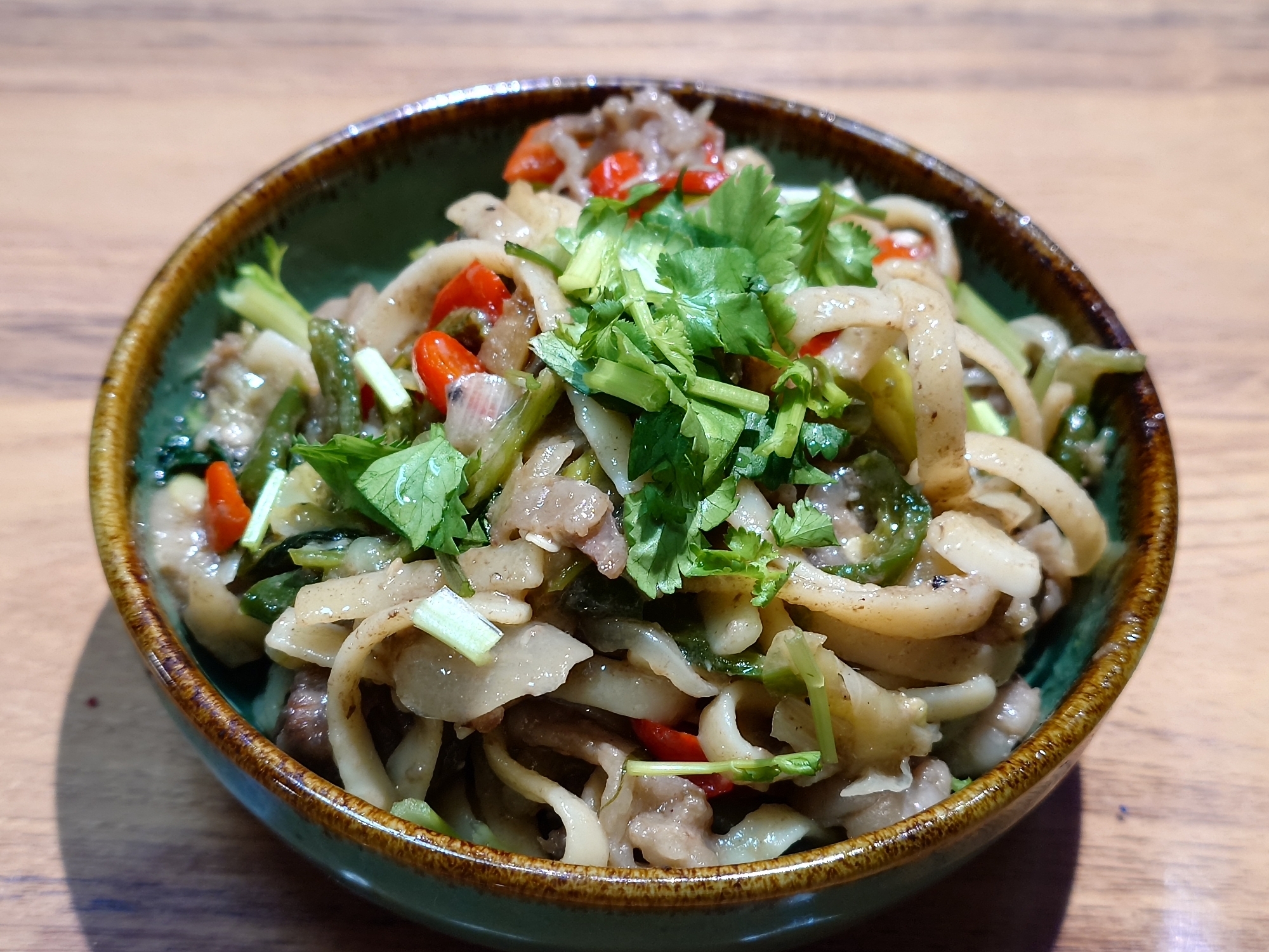 パスタのタイ風焼きそば？ タイ風パスタ？