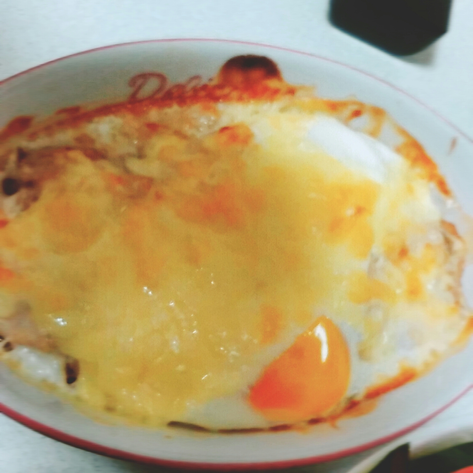 マヨ卵チキンチーズ焼き