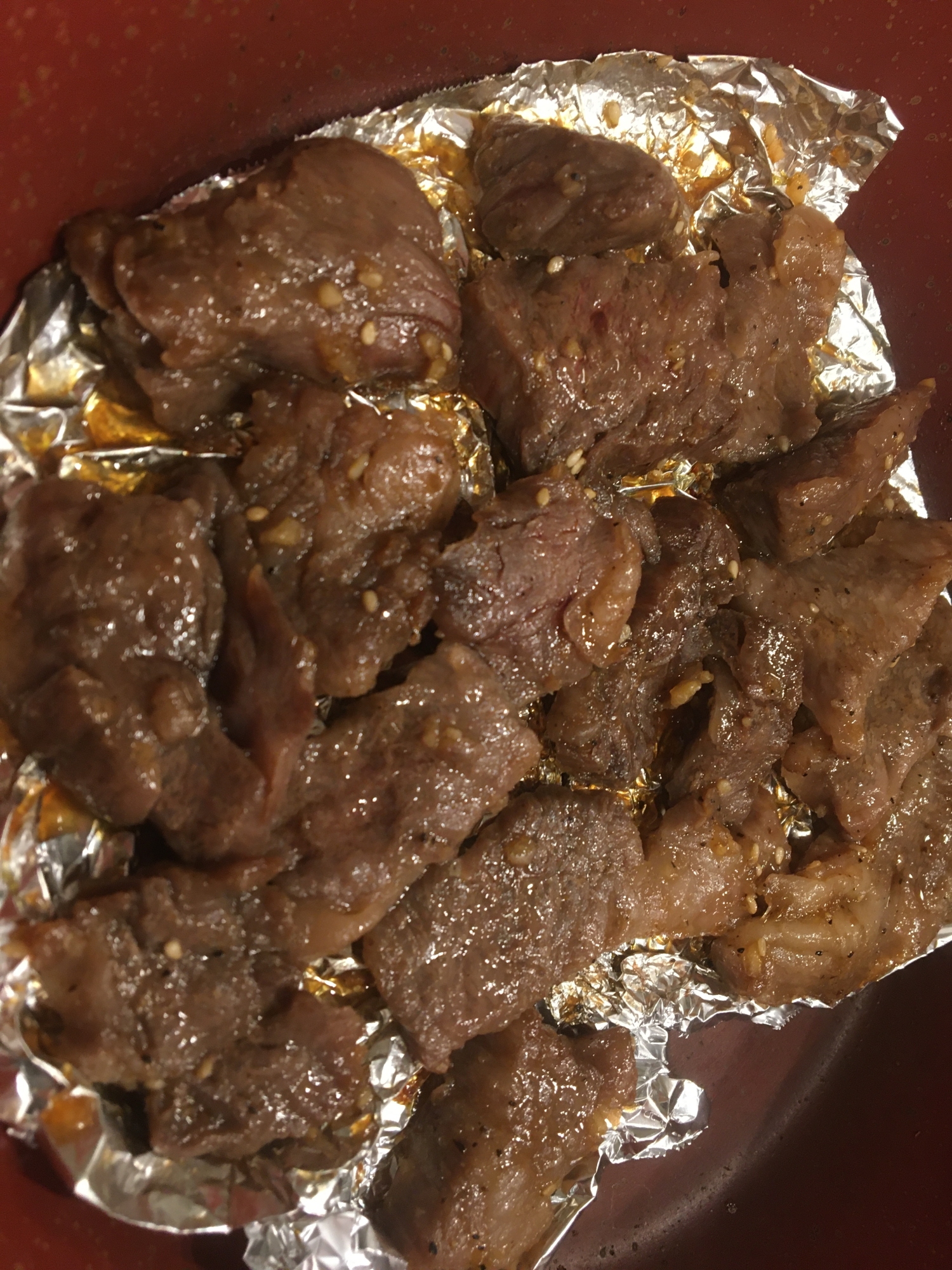 アルミホイルで焼き肉 レシピ 作り方 By コラさん 楽天レシピ アルミホイルで焼き肉 レシピ 作り方 By コラさん 楽天レシピ