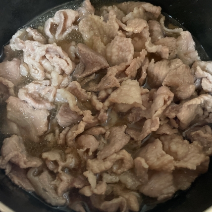 作り置き♫お弁当にも♫豚肉のしぐれ煮