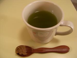 喉すっきり☆梅入り深蒸し茶