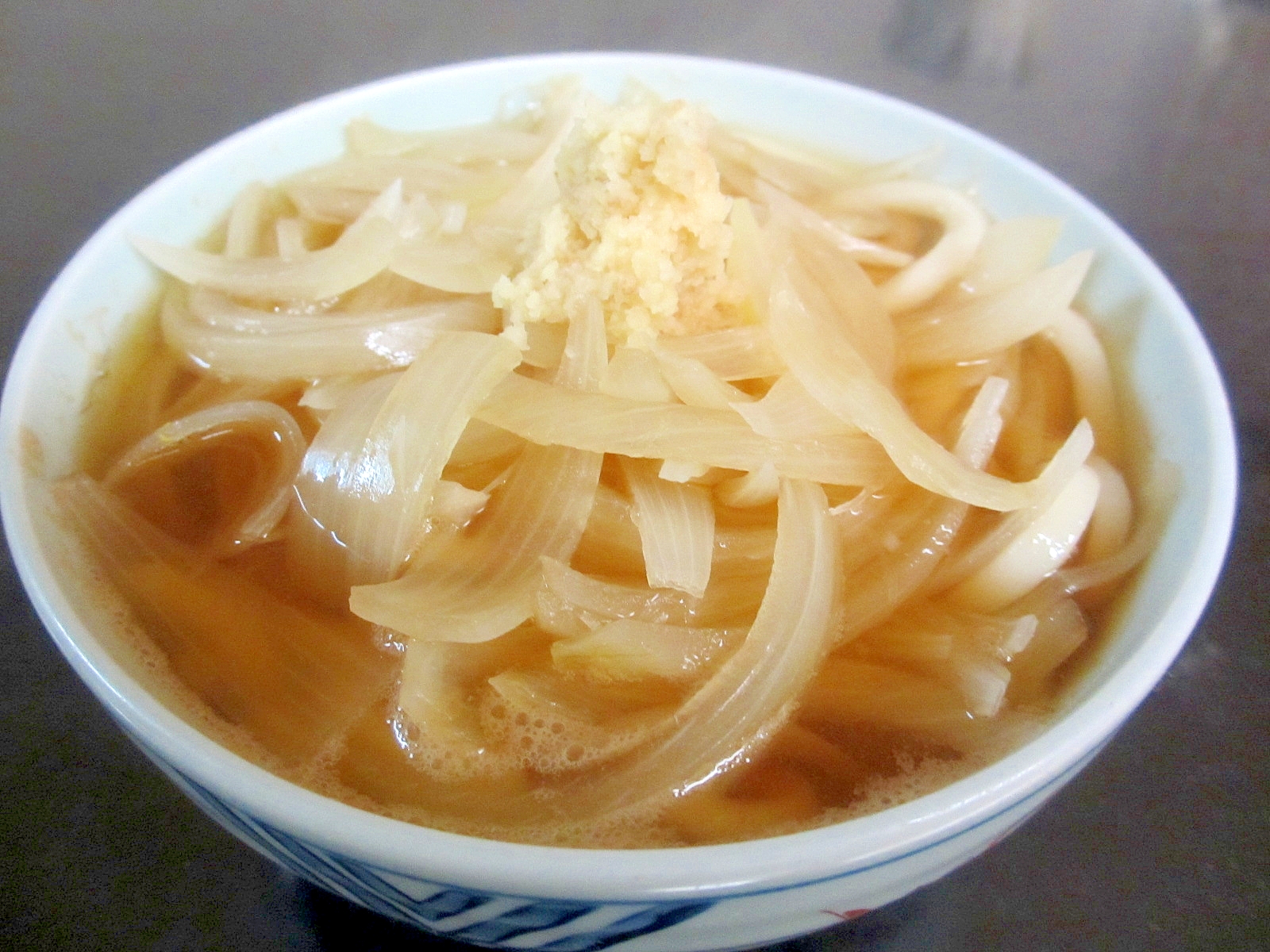玉ねぎのあったかうどん