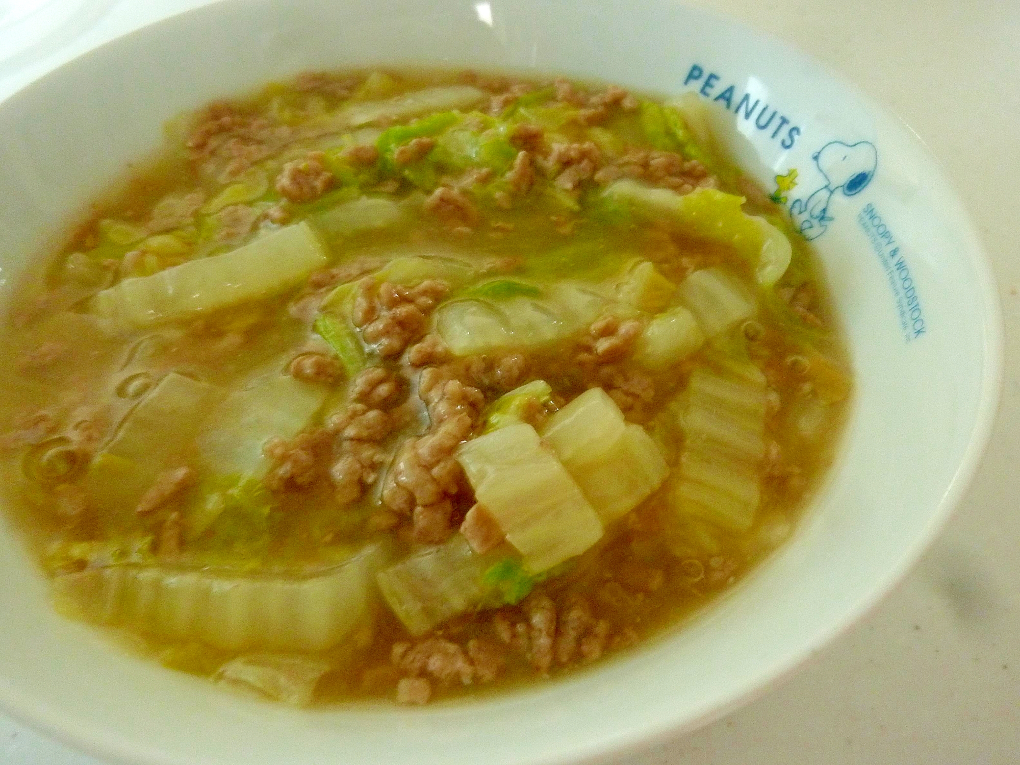 ☆白菜とひき肉のあんかけ☆