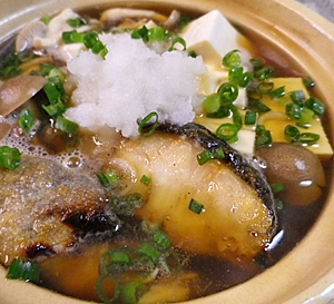 焼き銀鱈のトロトロ鍋