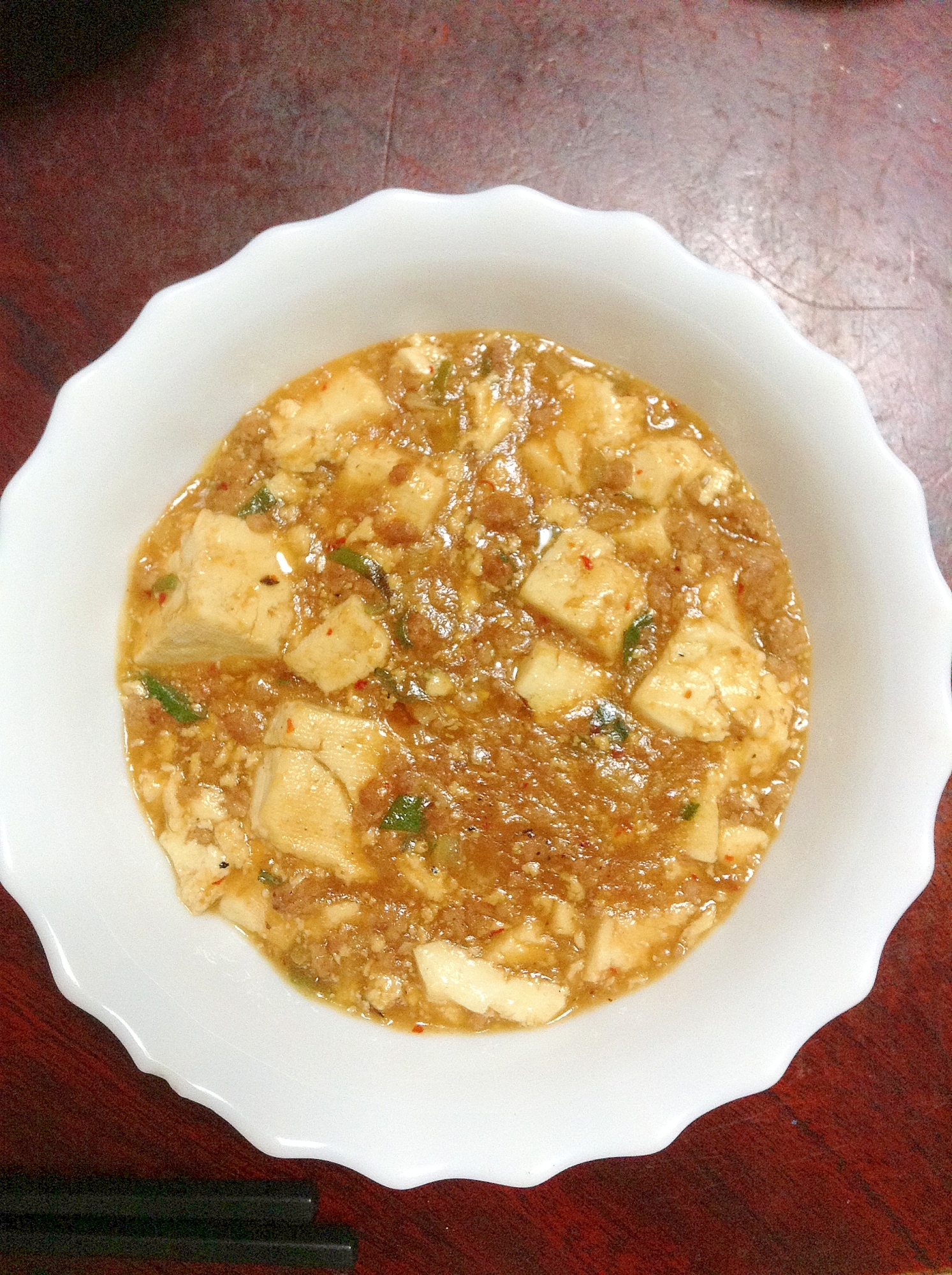 粉チーズ入り 麻婆豆腐 簡単アレンジで旨みup レシピ 作り方 By とりあえず乾杯 楽天レシピ