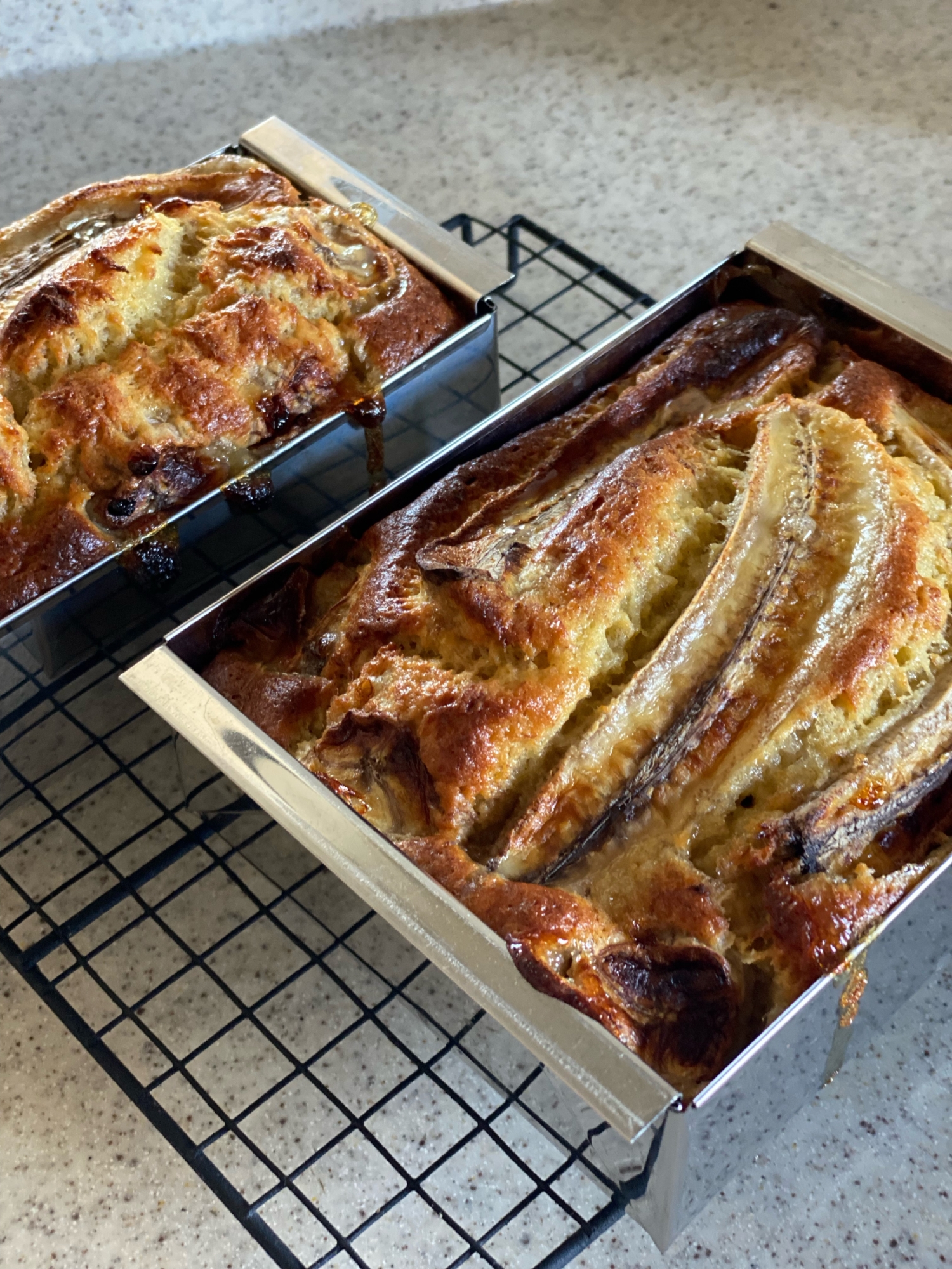 ホットケーキミックスでバナナケーキ