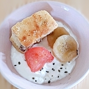 焼き菓子ヨーグルト