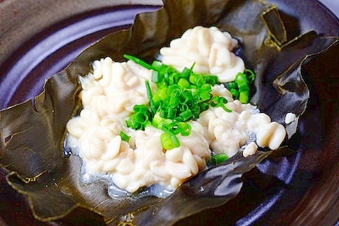 うまい！　白子の松前焼き