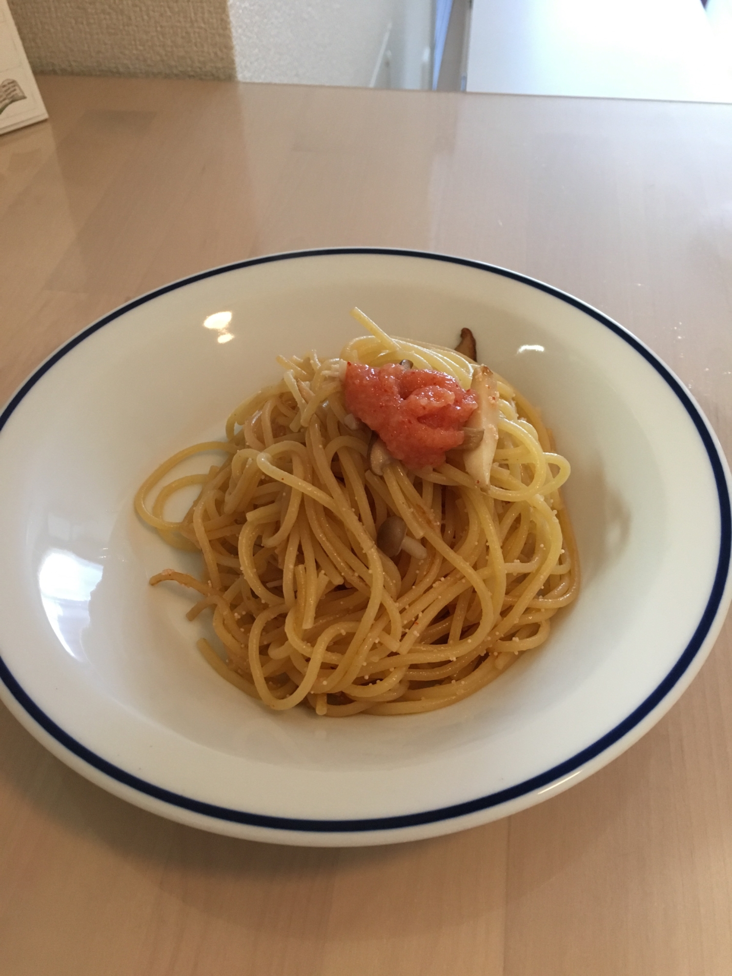 明太きのこパスタ レシピ 作り方 By 納豆の国のみーくん 楽天レシピ