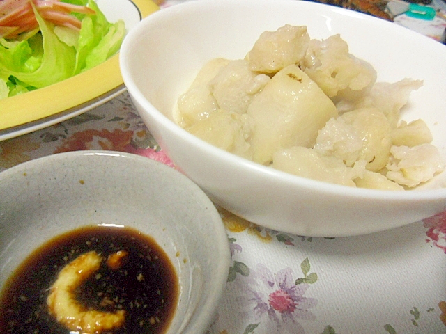 シンプルきぬかつぎ　ショウガ醤油