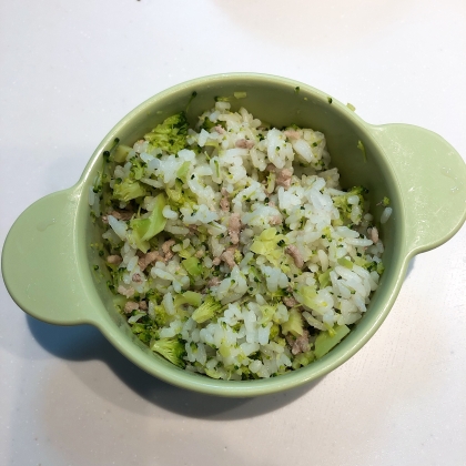 幼児食⭐ひき肉と野菜の炒飯