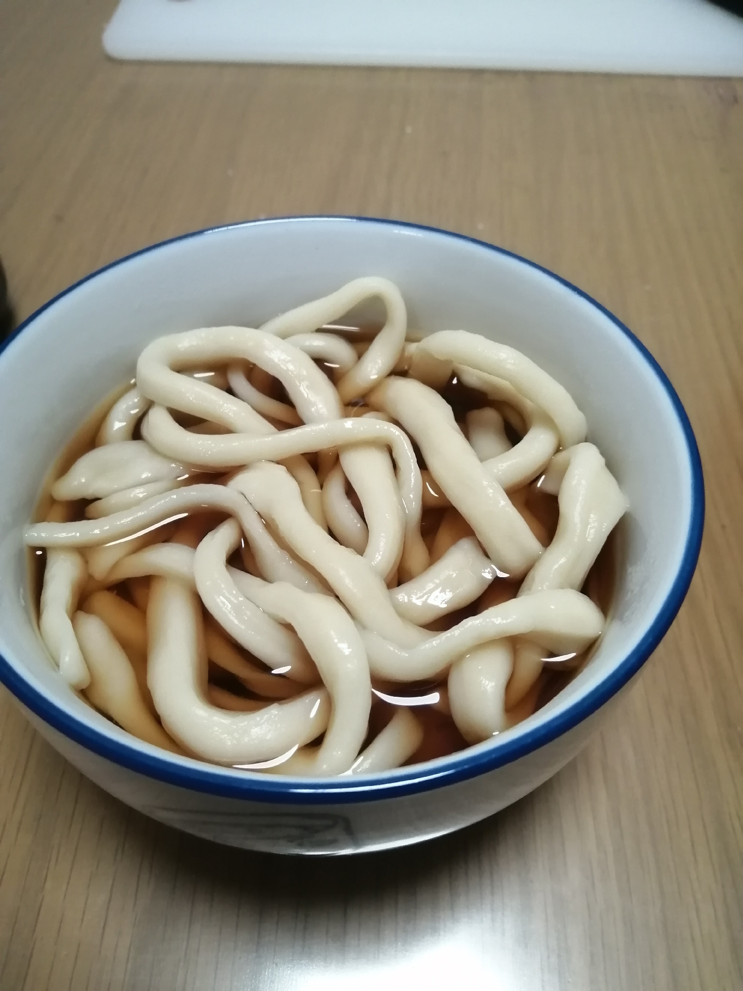 太い手打ちうどん