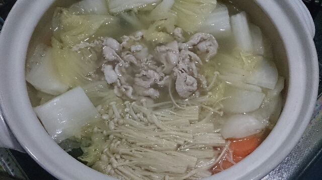 豚肉の水炊き