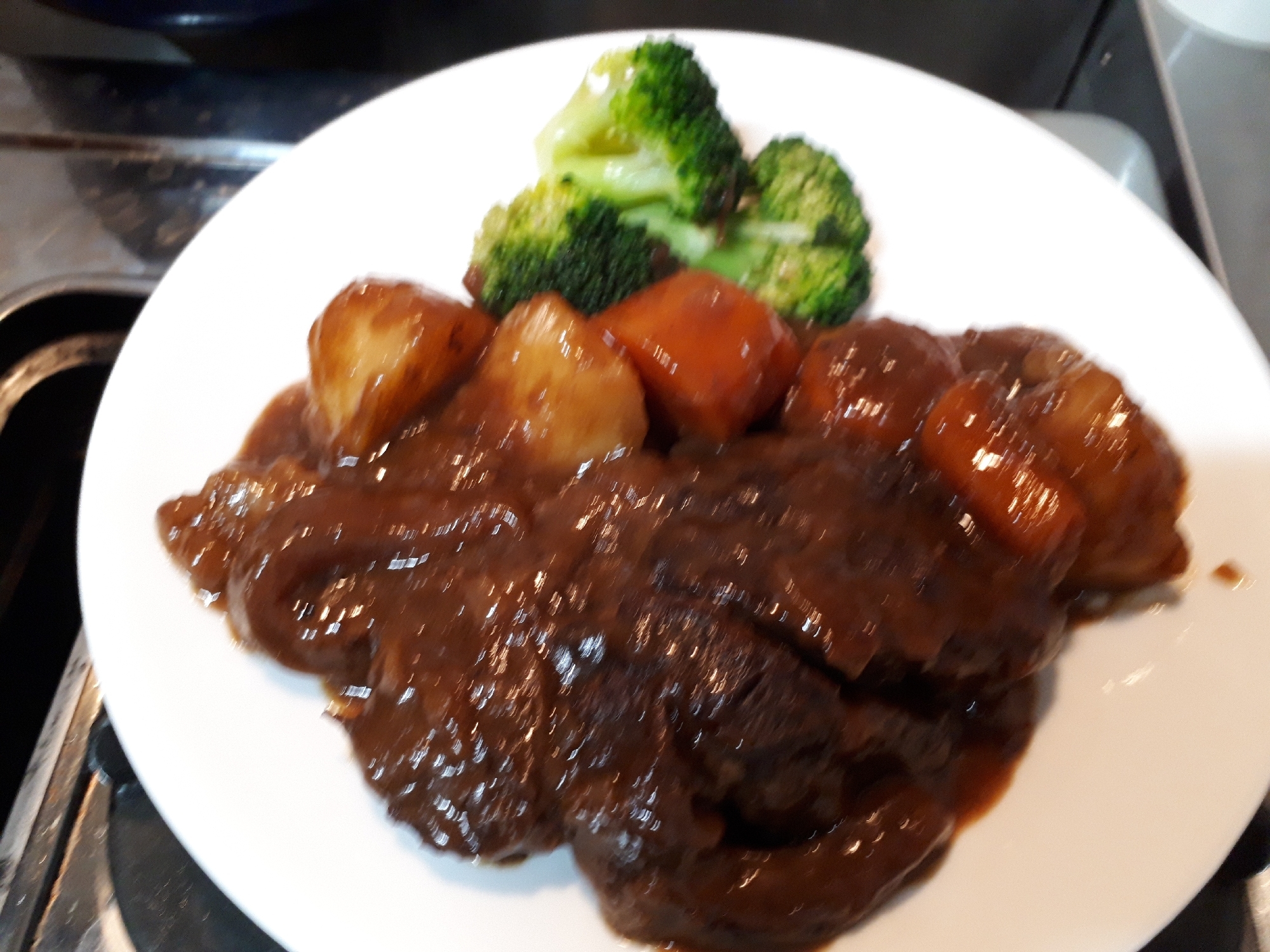 Staubで本格的なビーフシチュー 作り方お手軽 レシピ 作り方 By れもん 楽天レシピ