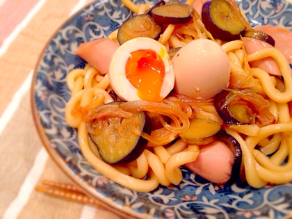 焼きうどん♪美味しかったです 簡単に美味しいお料理大好き