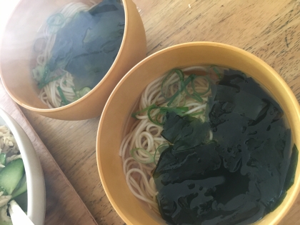 丼のお供に！即席にゅうめん