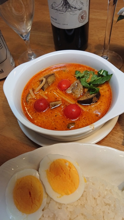 タイカレーペーストで☆簡単チキンカレー