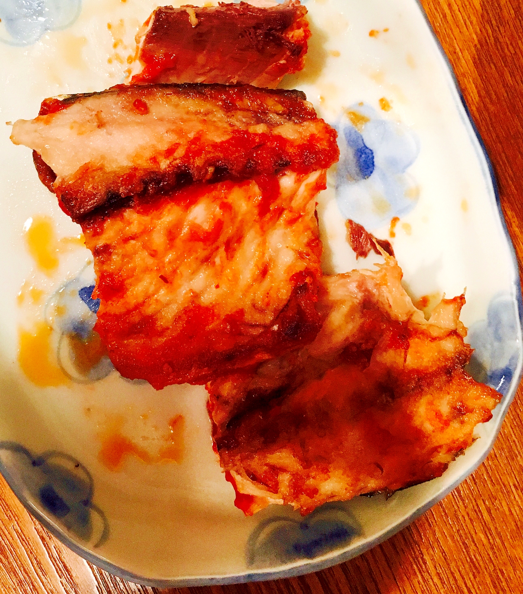 サバのケチャップ焼き