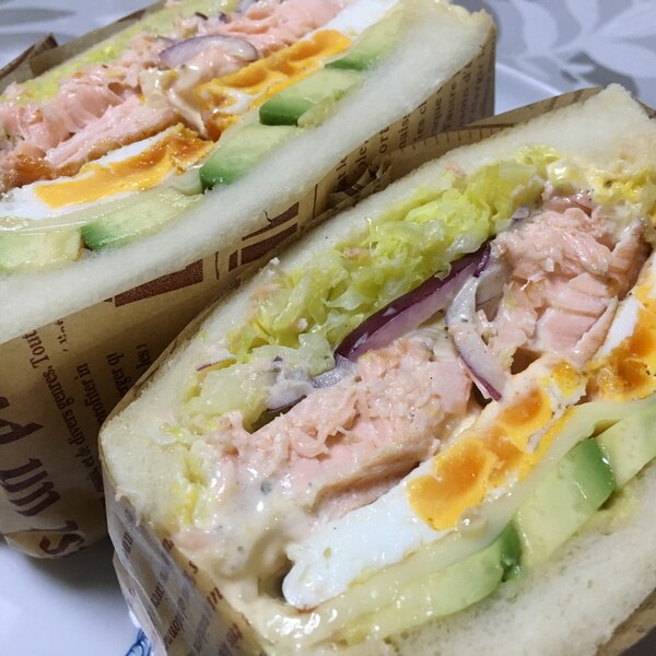 わんぱくサンド タルタルサーモン アボカド レシピ 作り方 By ミシェル ラ フランス 楽天レシピ わんぱくサンド タルタルサーモン アボカド レシピ 作り方 By ミシェル ラ フランス 楽天レシピ