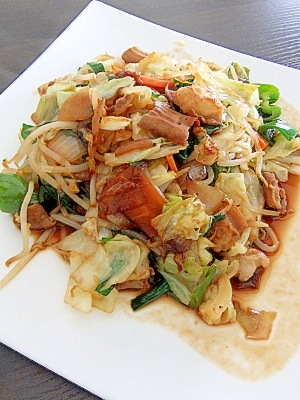 スタミナ満点 牛ホルモン入りの野菜炒め レシピ 作り方 By カムトフニャンフニャン 楽天レシピ