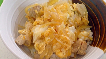 めんつゆで簡単☆親子丼