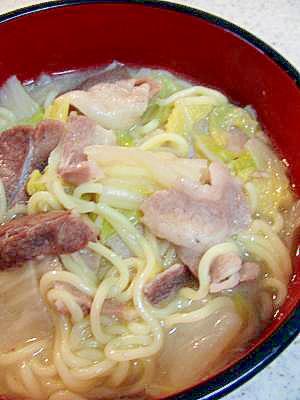 簡単♪塩ラーメン！？