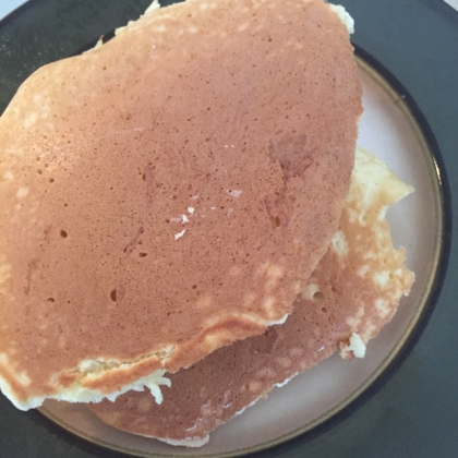 子供と作ろう♪簡単美味しい♪きなココアパンケーキ