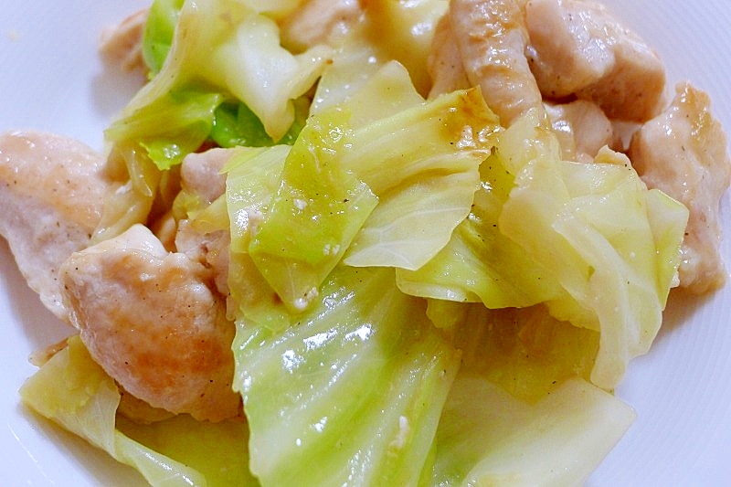 お弁当にも 鶏胸肉とキャベツの柚子こしょう炒め レシピ 作り方 By Hanakohanao 楽天レシピ