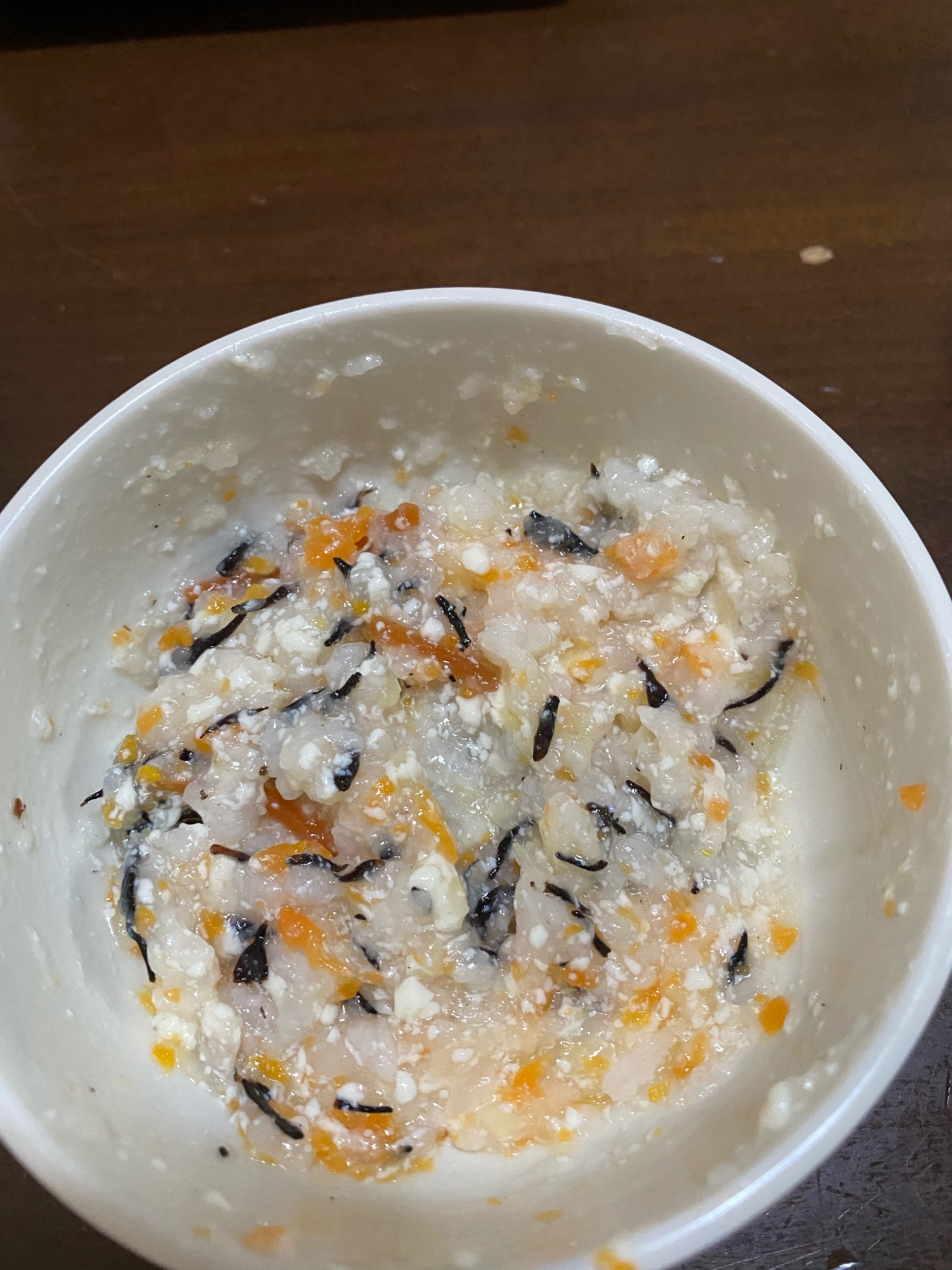 離乳食中期 ひじき粥 レシピ 作り方 By めーぷるわっふる 楽天レシピ 離乳食中期 ひじき粥 レシピ 作り方 By めーぷるわっふる 楽天レシピ