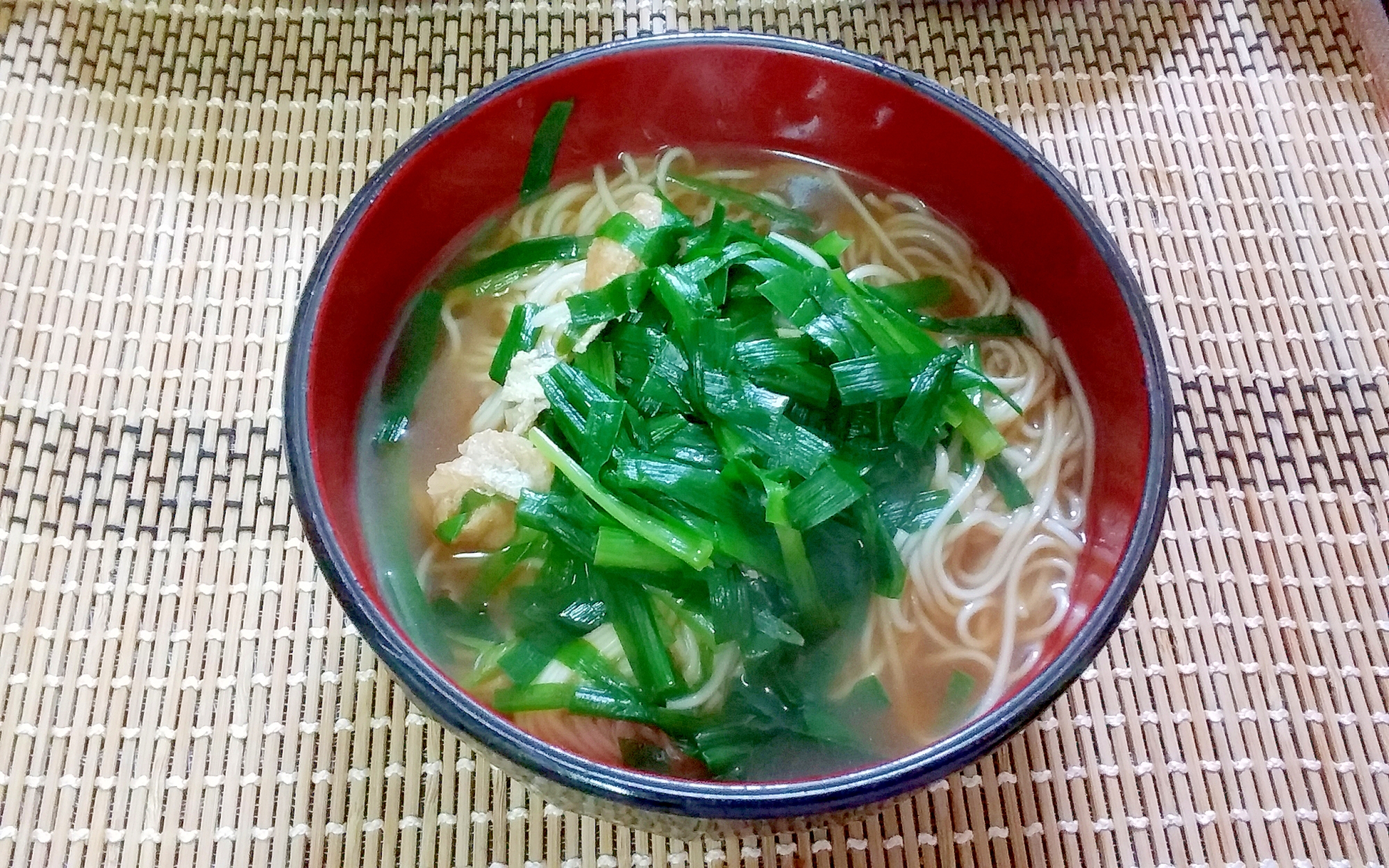 ☆アレンジ☆　おでん残り汁でにゅうめん♪