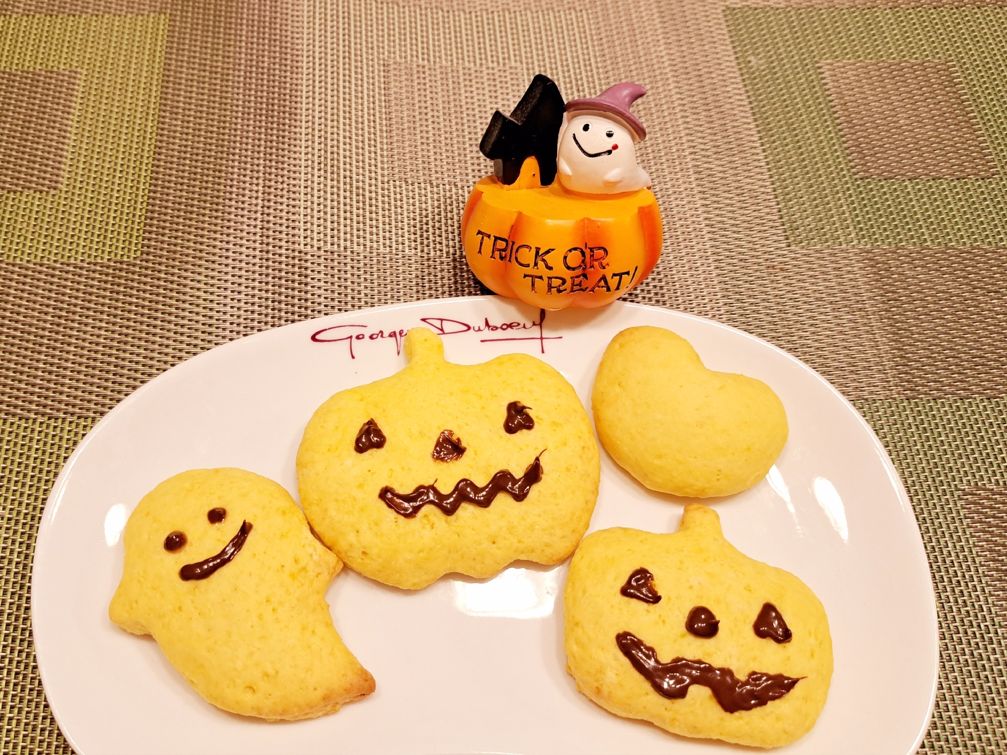 ハロウィンに！かぼちゃクッキー