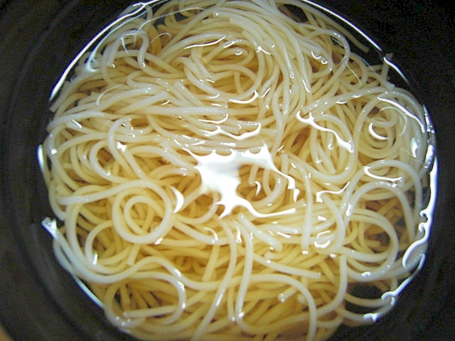 温そうめん