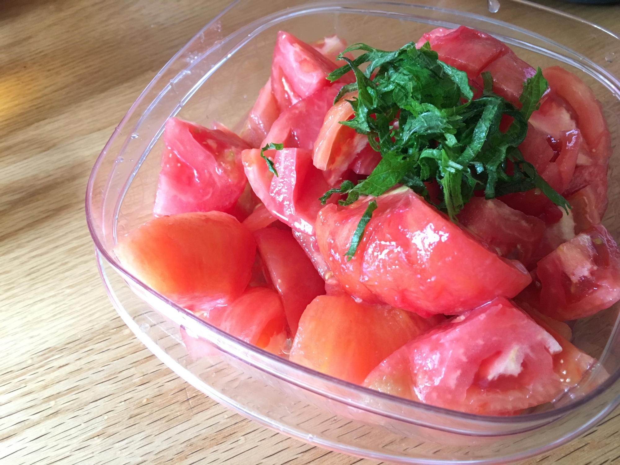 トマト大量消費！夏のさっぱりトマト