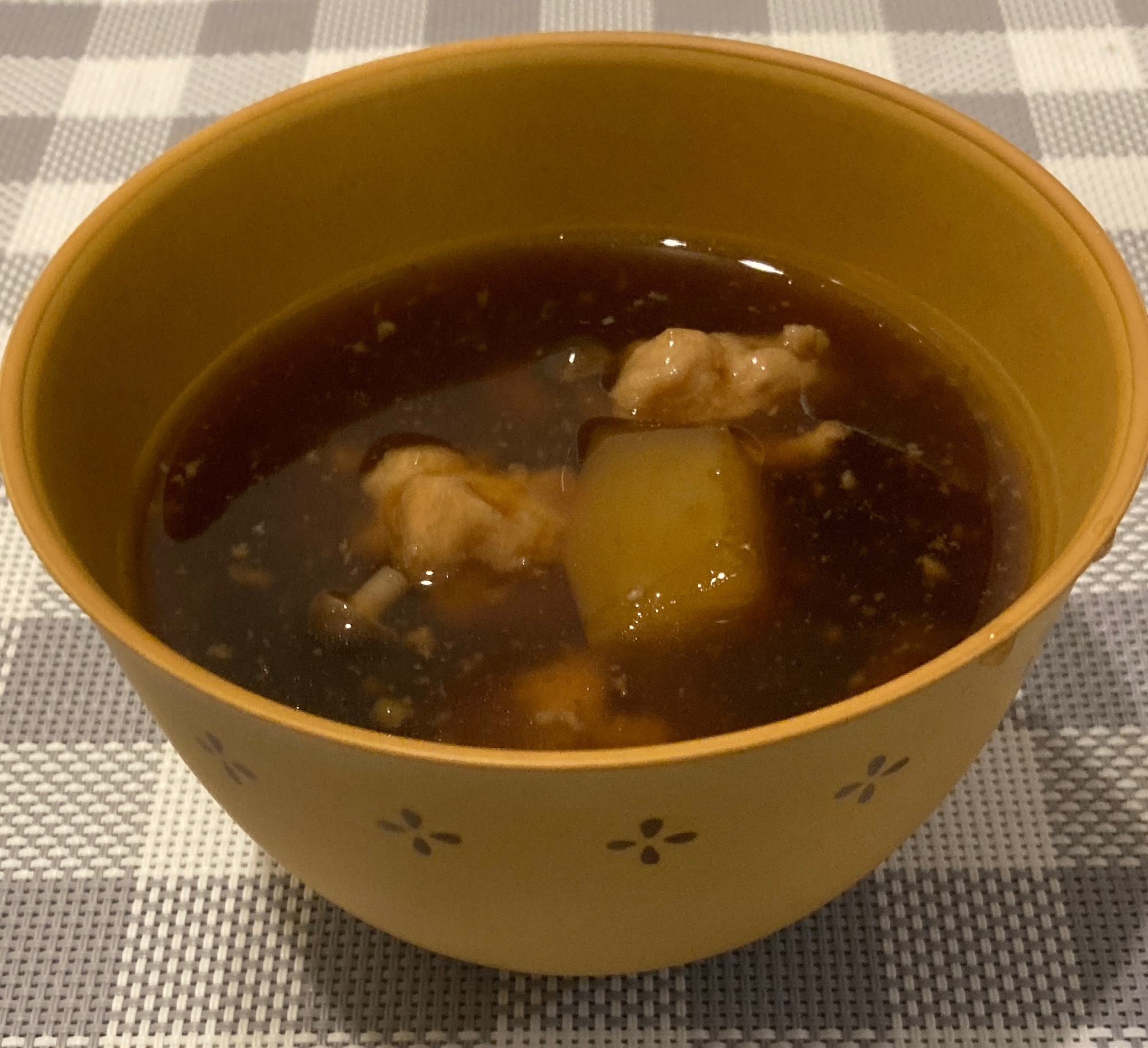 【簡単でヘルシー】そうめんかぼちゃのスープ