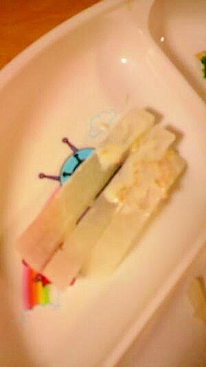 1歳ご飯 大根スティックのマヨソースがけ レシピ 作り方 By Sun Sundae 楽天レシピ