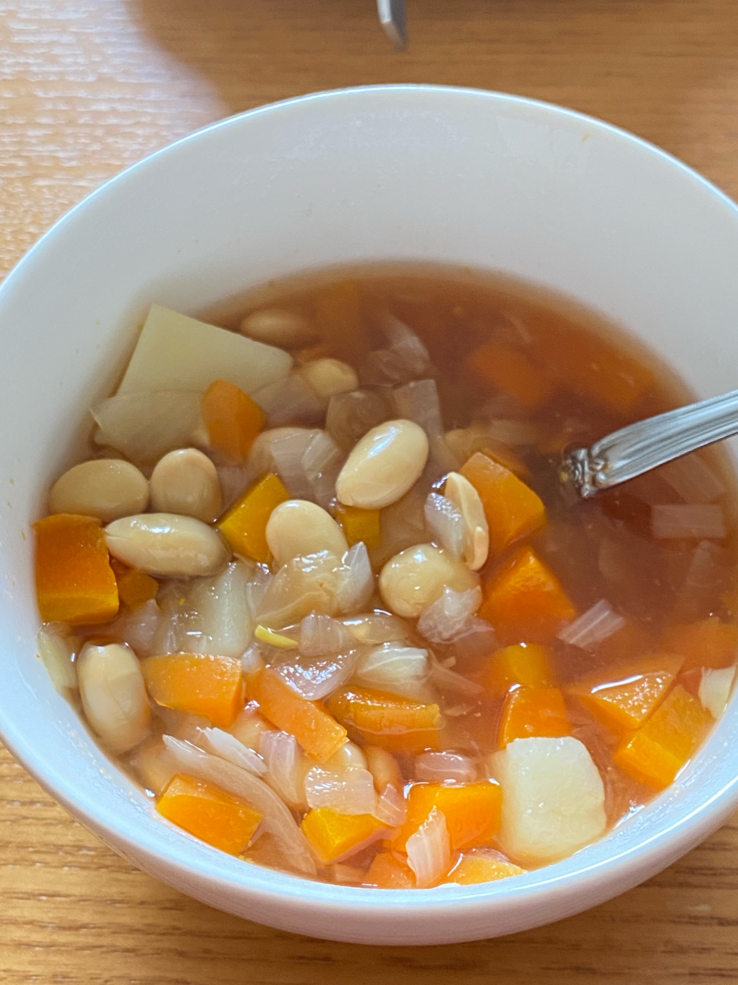 圧力鍋でほろほろ野菜スープ