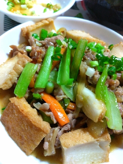 ♪ご飯がすすむ満足おかず♡豚肉と小松菜の炒め物♪
